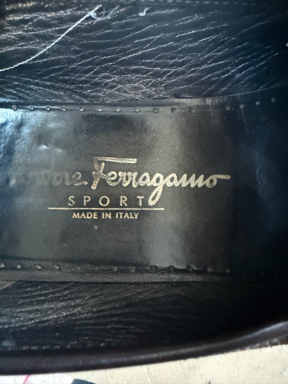 Salvatore Ferragamo Sport Womens 8B Brown Suede Lug Sole Loafers Italy - Picture 8 of 11